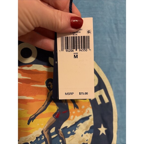 Polo Ralph Lauren Classic Fit Polo Surf Club T-Shirt Size Medium New with Tags - Picture 5 of 7